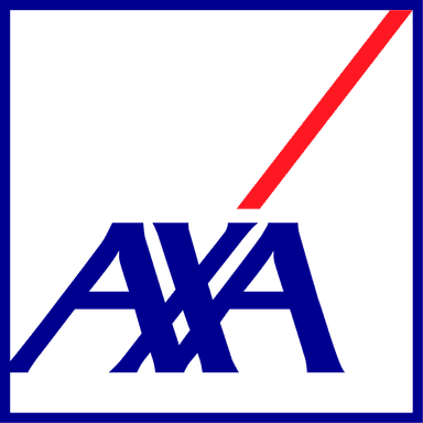 Logo de AXA Seguros, empresa donde trabajó Ivan Escribano